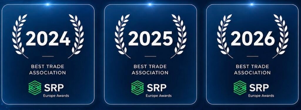 Prix SRP Europe « Best Trade Association » décerné à l'AFPDB en 2024, 2025 et 2026